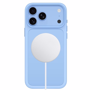 Tech-Protect Magmat MagSafe CC maciņš iPhone 18 Pro Max / 17 Pro Max, matēts gaiši zils