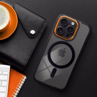 COLOR EDGE MAG COVER viedtālruņa apvalks saderīgs ar Magnētisko IPHONE 11 melna zelta