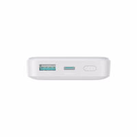 Magnētiskais portatīvais lādētājs Joyroom JR-W020 20W 10000mAh MagSafe + USB-C uz USB-C kabelis 0,25m (balts)