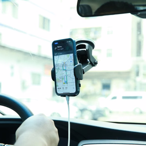 Joyroom JR-ZS259 clamp car holder with three adjustable legs - black