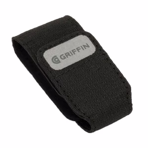 Griffin pie kurpju auklām stiprināms maciņš Fitbit, Misfit, Sony un Nike+ aktivitātes izsekotājiem, melns