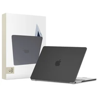 Tech-Protect SmartShell viedtālruņa apvalks MacBook Air 13" M2 / M3 / 2022-2024 - matēts melns