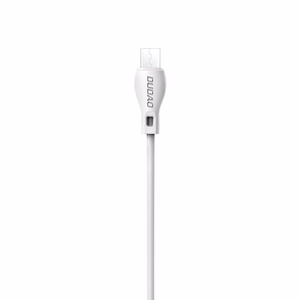 Dudao kabelis micro USB kabelis 2.4A 2m balts (L4M 2m balts)