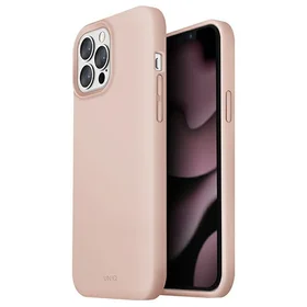 Uniq Lino viedtālruņa apvalks iPhone 13 Pro / iPhone 13 - rozā