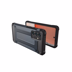 Hybrid Armor viedtālruņa apvalks izturīgs aizsargpārklājums Samsung Galaxy A72 4G sudraba