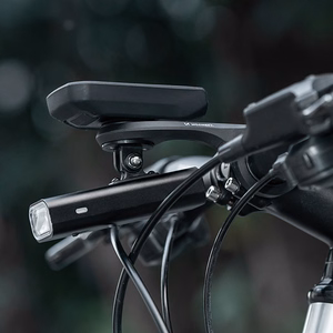 Wozinsky WUG-01B universāls velosipēda stūres turētājs Garmin datoram, kamerai un lukturim – melns