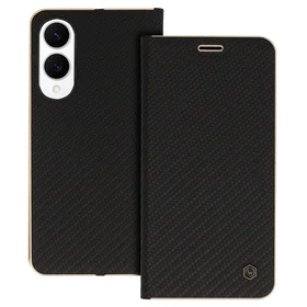 Wonder Frame Viedtālruņa apvalks Samsung Galaxy S25 Edge melns