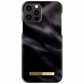 IDEAL OF SWEDEN IDFCSS21-I2061-312 IPHONE 12/ 12 PRO BLACK SATIN maciņš
