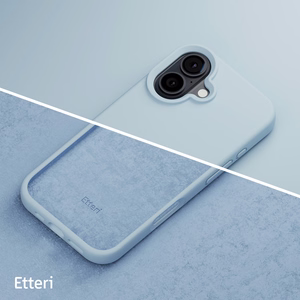 Etteri Silikona korpuss iPhone 16 Plus 6,7" gaiši zils