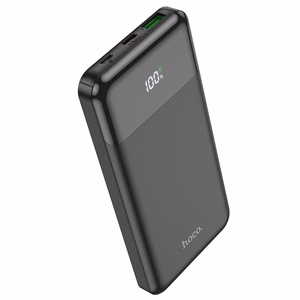 Portatīvais lādētājs (m) Hoco 10000 mAh QC3.0 PD 3A 20W J102 melns