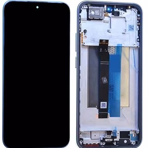 Xiaomi Redmi Note 15 Pro 5G LCD ekrāns ar skārienekrānu ar rāmi Ledāja zils oriģināls (servisa iepakojums)