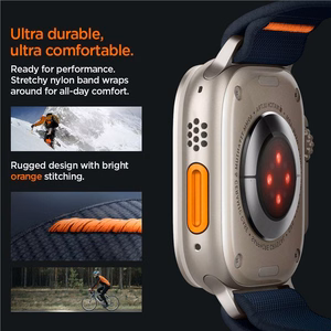 Spigen Fit Lite Ultra siksniņa Apple Watch 4/5/6/7/8/9/SE/Ultra (42/44/45/49 mm) - tumši zils
