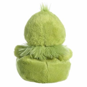 Grinch Palm Pals sēdoša plīša rotaļlieta, 13 cm