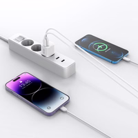 Tech-Protect C20W mini lādētājs USB-C PD 20W / USB-A QC 3.0 - melns