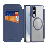 Futrālis Dux Ducis Skin X Pro priekš Samsung S937 S25 Edge blue