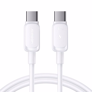 Joyroom S-A14 USB-C kabelis - USB-C 60W 1,2 m - Balts