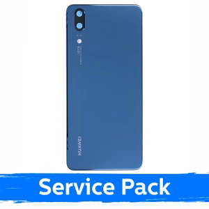 Aizmugurējais vāks saderīgs ar Huawei P20 / Midnight Blue / (Service Pack)
