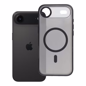 Maciņš iPhone 17 AIR Flexline Mag Cover, saderīgs ar MagSafe, melns