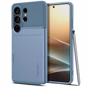 SPIGEN SLIM ARMOR CS GALAXY S26 ULTRA gaiši zils