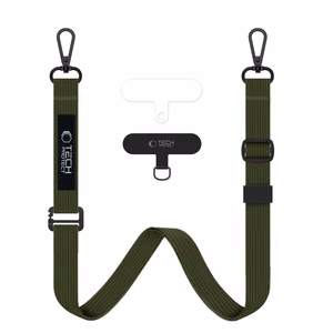 TECH-PROTECT C6S virves crossbody siksniņa haki