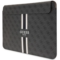 Guess 4G Printed Stripes 14" klēpjdatora apvalks - melns