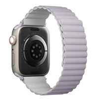Uniq Revix siksniņa Apple Watch 1/2/3/4/5/6/7/8/SE/SE2/Ultra 42/44/45/49mm - ceriņu-balts