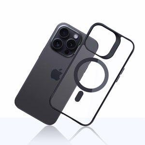 3mk Satin Armor MagApvalks viedtālrunim Apple iPhone 15 Pro - caurspīdīgs
