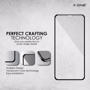 Rūdītais Stikls X-ONE 3D - Samsung Galaxy NOTE 20 ULTRA (maliņu līme + caurums) melns
