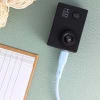 Kabelis FORCELL F-ENERGY C341 USB A uz Micro USB QC3.0 2,4A 18W Silikons 1 m zils (m)