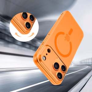 Tech-Protect Magslim MagSafe macins priekš iPhone 17 Pro - Oranzs