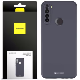 Spacecase silikona maciņš Redmi Note 8T melns