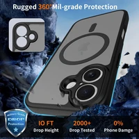 Tech-Protect BasicMag magnētiskais viedtālruņa apvalks iPhone 17 - matēts melns