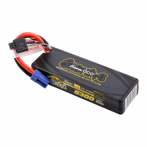 Gens Ace G-Tech 5300 мА·ч, 7,4 В, 100C, 2S1P, литий-полимерный аккумулятор с разъёмом EC5
