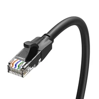 Tīkla kabelis UTP CAT6 Vention IBEBN RJ45 Ethernet 1000Mbps 15m (melns)