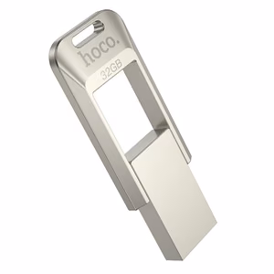 Флешка 32ГБ USB 3.0 (USB A) Hoco UD16 никель