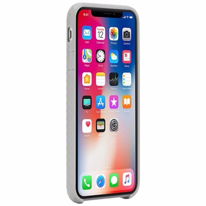 Incase Pop vāciņš ierīcei iPhone X, caurspīdīgs un slānekļpelēks