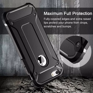 ARMOR viedtālruņa apvalks IPHONE 6/6S melns