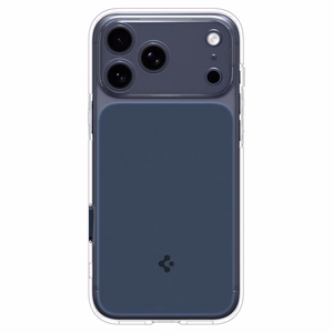 Чехол Spigen Thin Fit MagSafe для iPhone 17 Pro Max - прозрачно-тёмно-синий