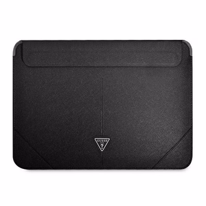 GUESS klēpjdatora / planšetdatora / piezīmju datora soma 13"–14" GUCS14PSATLK (Guess Sleeve) melna