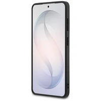 BMW Leather Hot Stamp MagSafe Case for Samsung Galaxy S26 Plus - Black