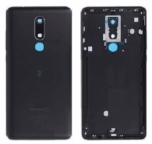 Aizmugurējais vāciņš Nokia 5.1 melns oriģināls (lietots Grade B)