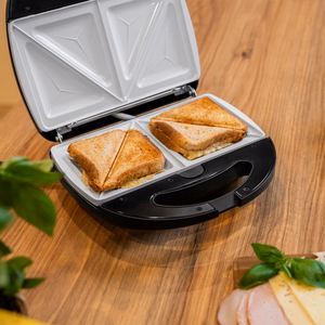 3-in-1 tosteris ar keramiskajām plāksnēm