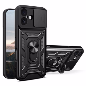 Defender Slide maciņš for iPhone 17 6,3" melns