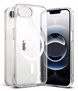 Ringke Fusion Magnētiskais viedtālruņa apvalks iPhone 16 - caurspīdīgs