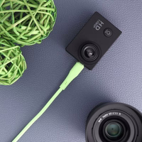 Kabelis FORCELL F-ENERGY C351 USB A uz Micro USB QC3.0 2,4A 18W Gradient 1 m zaļš (m)