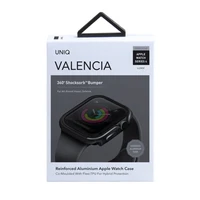 Uniq Valencia apvalks Apple Watch 4 / 5 / 6 / SE 44mm - pelēks