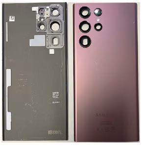 Aizmugurējais vāks Samsung S908 S22 Ultra Burgundy oriģināls (lietots Grade B)