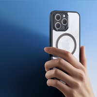 Bruņots apvalks iPhone 14 Pro saderīgs ar MagSafe Dux Ducis Aimo Mag - melns