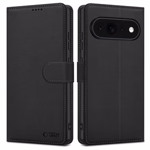 Tech-Protect Wallet maciņš modelim Google Pixel 11 Pro XL – matēti melns