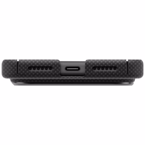 Uniq Keva EDGE Magclick Charging vāciņš iPhone 18 Pro Max / 17 Pro Max – melns